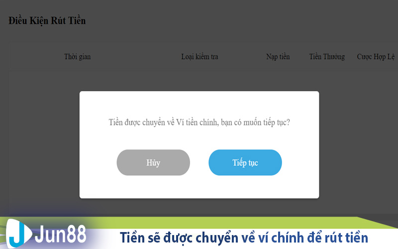tien se duoc chuyen ve vi chinh de rut tien